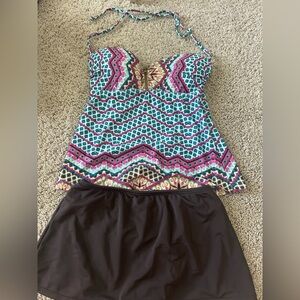 Women’s Full Coverage 2 piece swimsuit - S